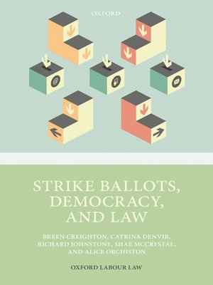 cover image of Strike Ballots, Democracy, and Law